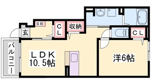 エスポワール山の街Ⅰの物件間取画像